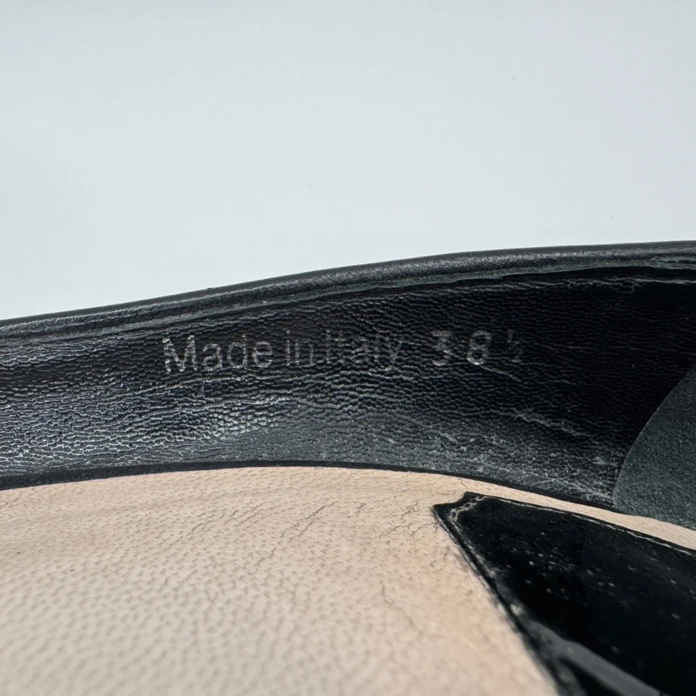 Dior Women’s Retro Escar 9cm Patent Leather Pumps, Black, SIZE: 38.5 - Picture 14 of 16